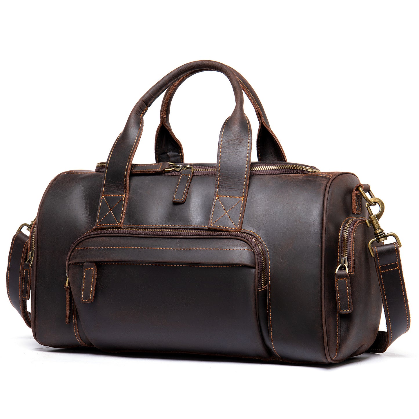 GETAWAY Genuine Leather Men's Duffle Bag