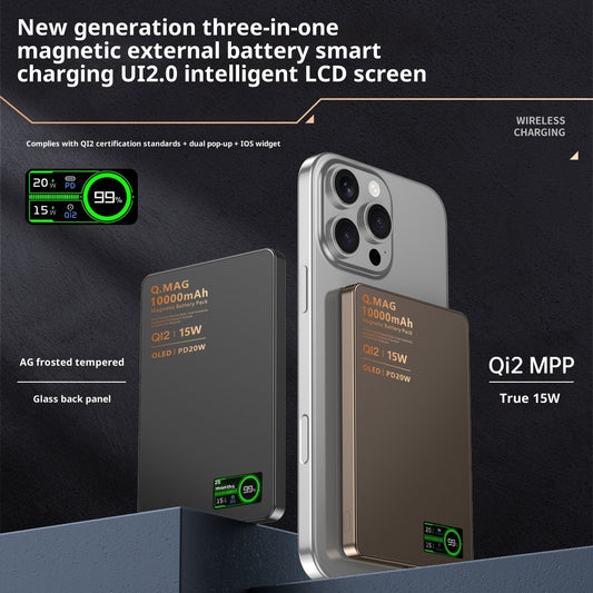 Q.MAG Ultra-thin Magnetic Power Bank