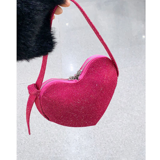 Love Heart Shape Shoulder Bag