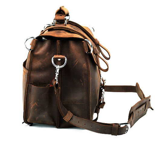 Elite Crazy Horse Series Genuine Leather Travel Bag