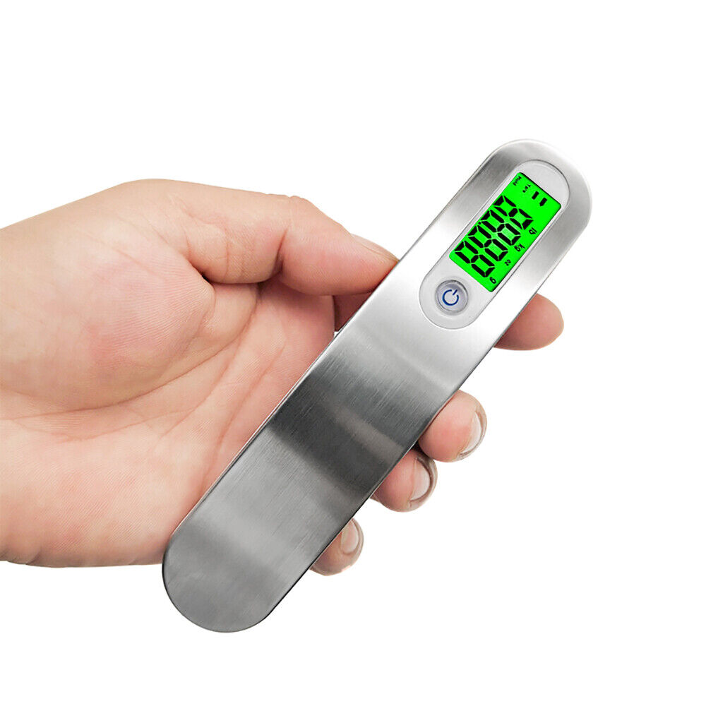Portable LCD Digital Hanging Suitcase Baggage Travel Scale With Belt For Electronic Weight Tool 50kg/110lb