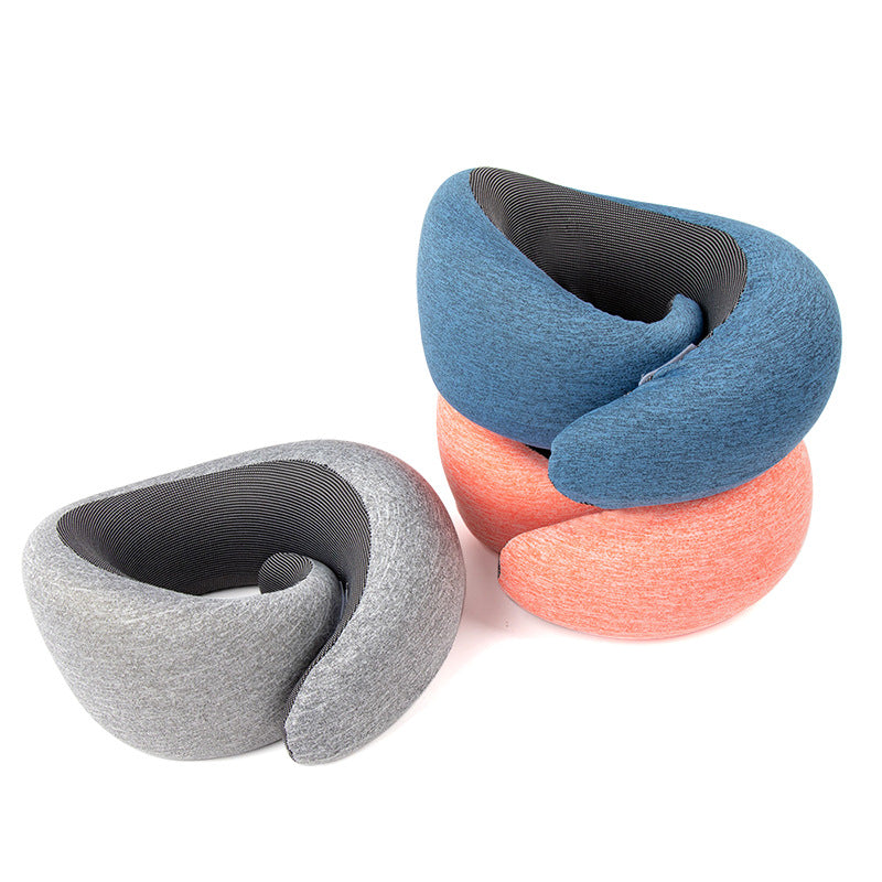 U-shape Memory Foam Neck Protection Business Travel Pillow