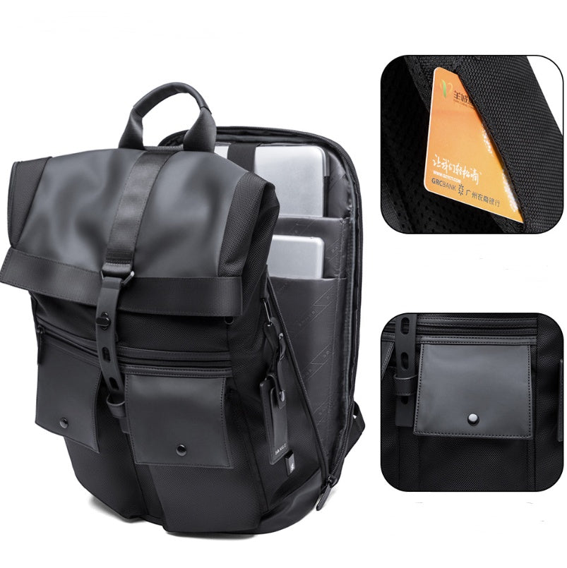 BIG BANG Travel Bag Laptop Backpack Anti-theft Waterproof USB Charging