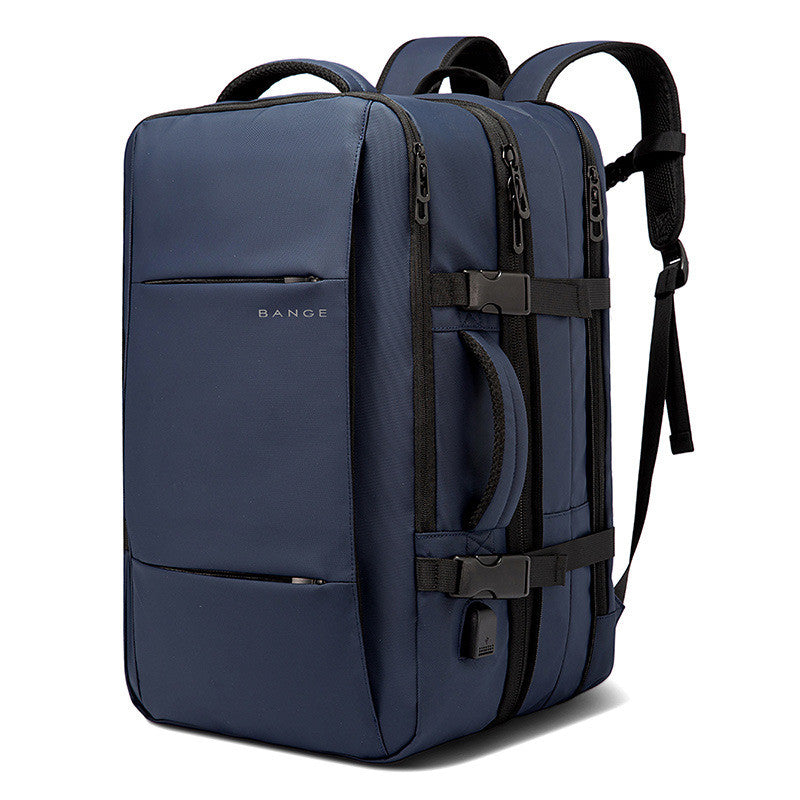BANGE Foldable Large Capacity Business Travel Bag Waterproof Backpack