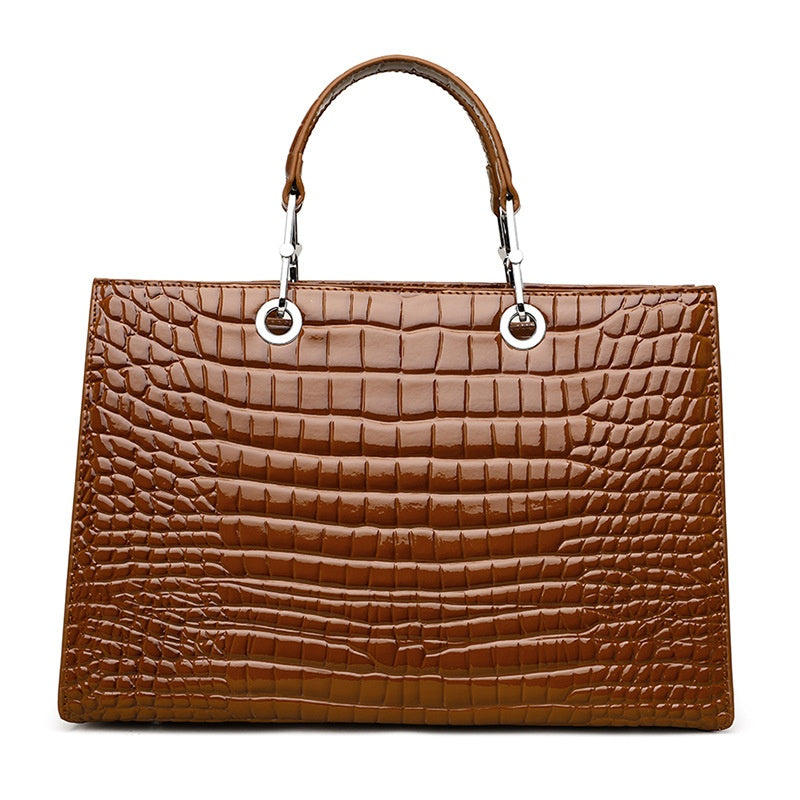 CAT WOMAN Genuine Leather TOTE Handbag