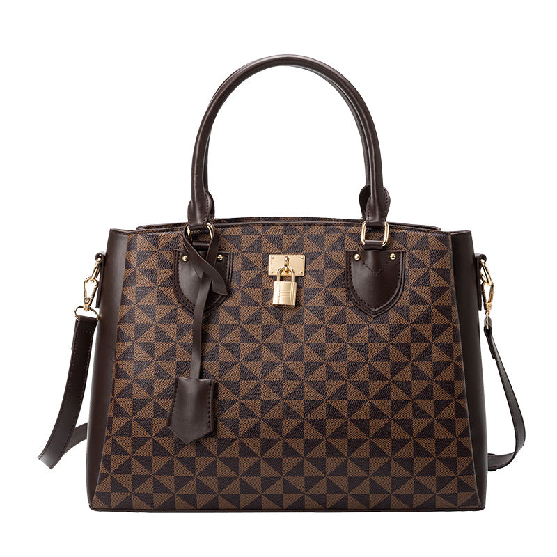 BLP Iconic GEOMETRIC Design Tote Handbag