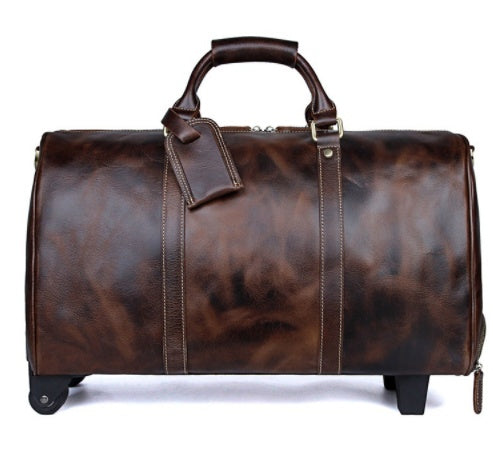 BLP Exceptional Collection - Genuine Leather Duffle Travel Bag