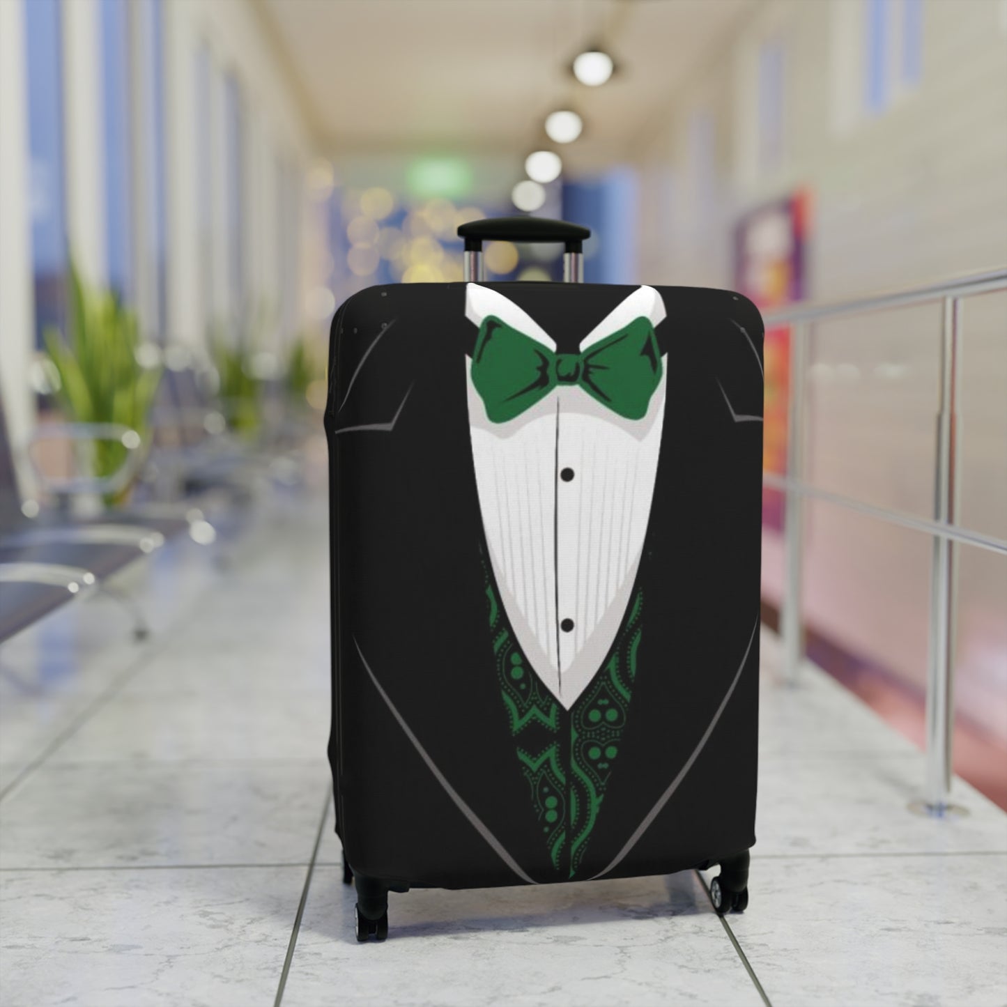 Tuxedo Luggage Cover