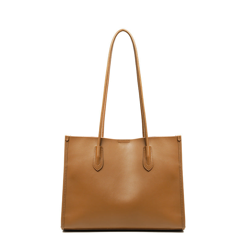 Jolie Fille Genuine Leather Commuter Tote Bag
