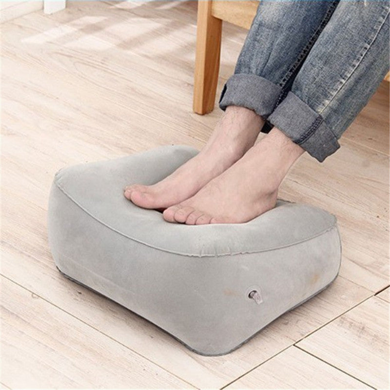 Suny Inflatable Portable Travel Footrest