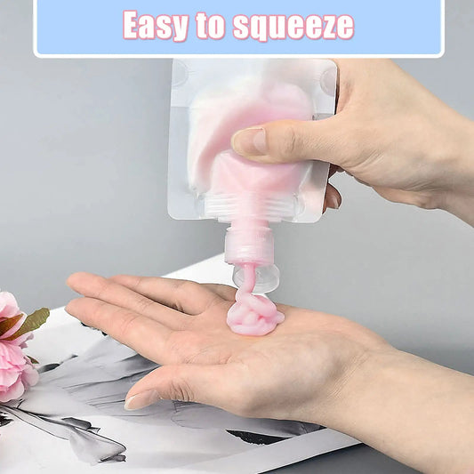 Transparent Travel Refillable Pouches