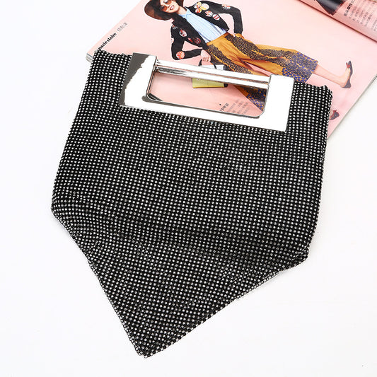 Diamond-Encrusted Handmade Ladies Evening Bag
