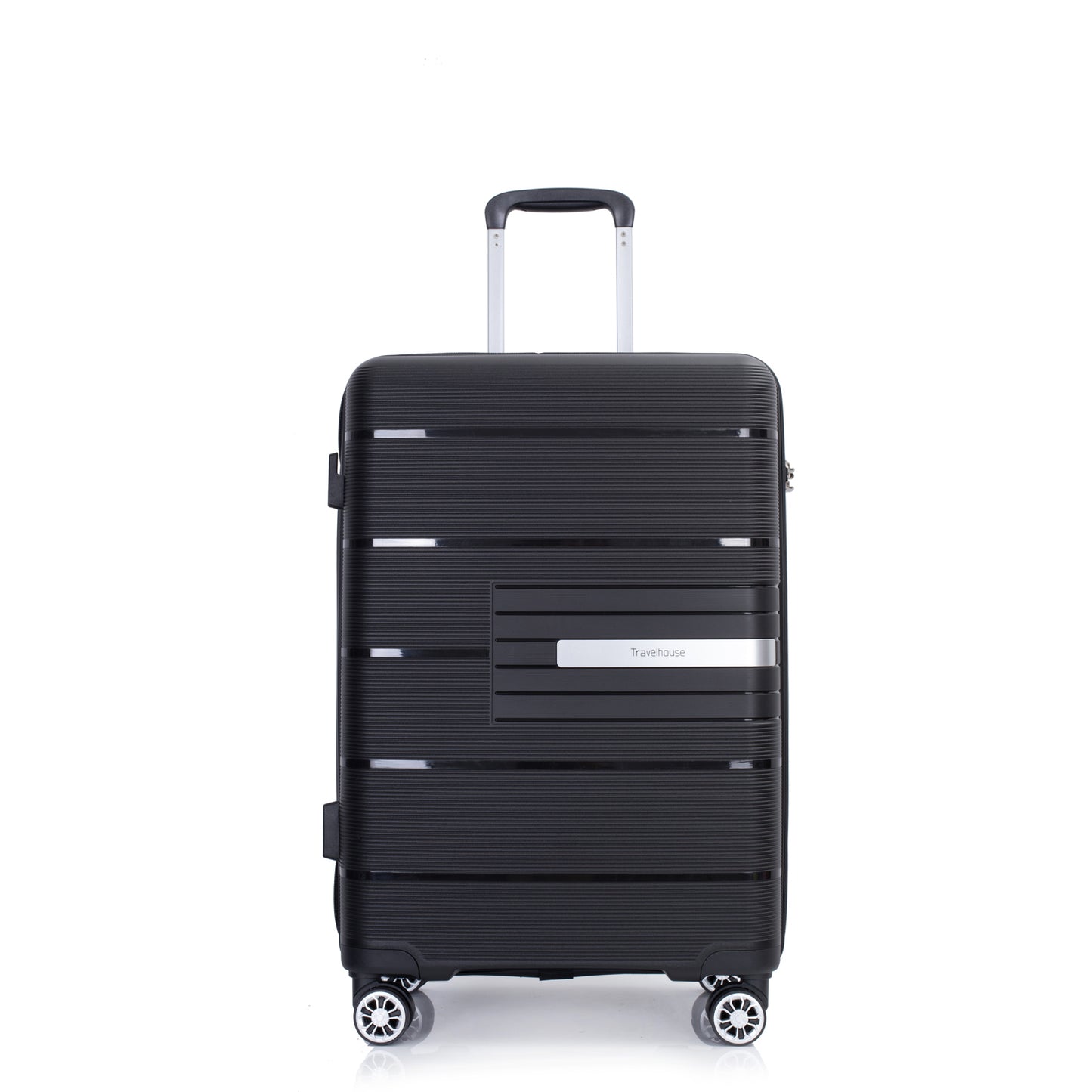 Travel HOUSE Hard Sided  3-Piece Set 20", 24", 28" Luggage Set; Lightweight Durable Suitcase With TSA Lock