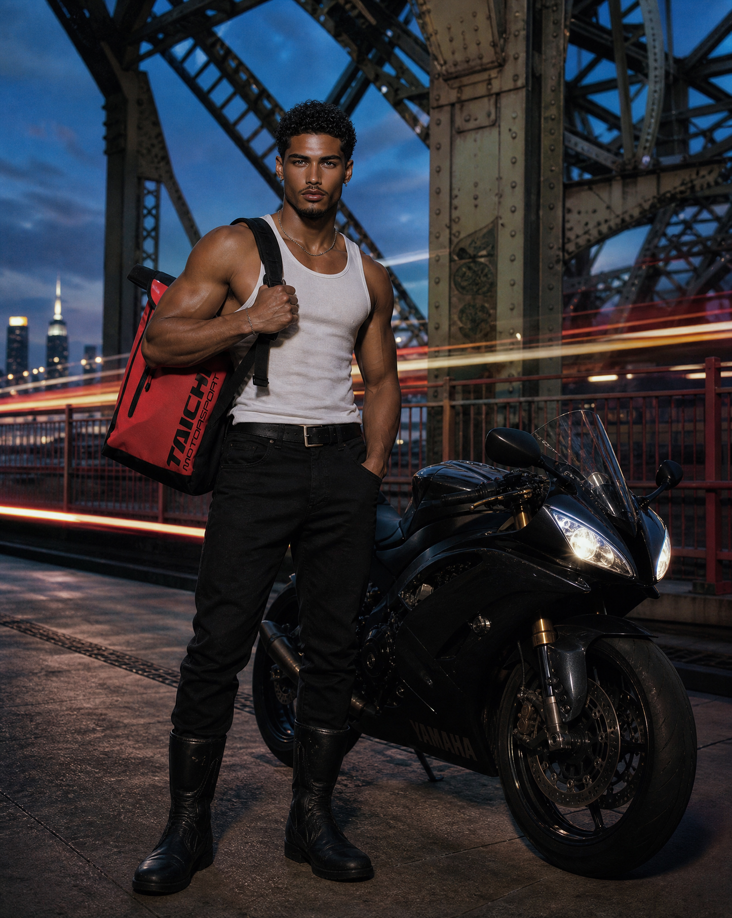 TAICHI Motorcycle WATERPROOF Backpack Travel Backpack