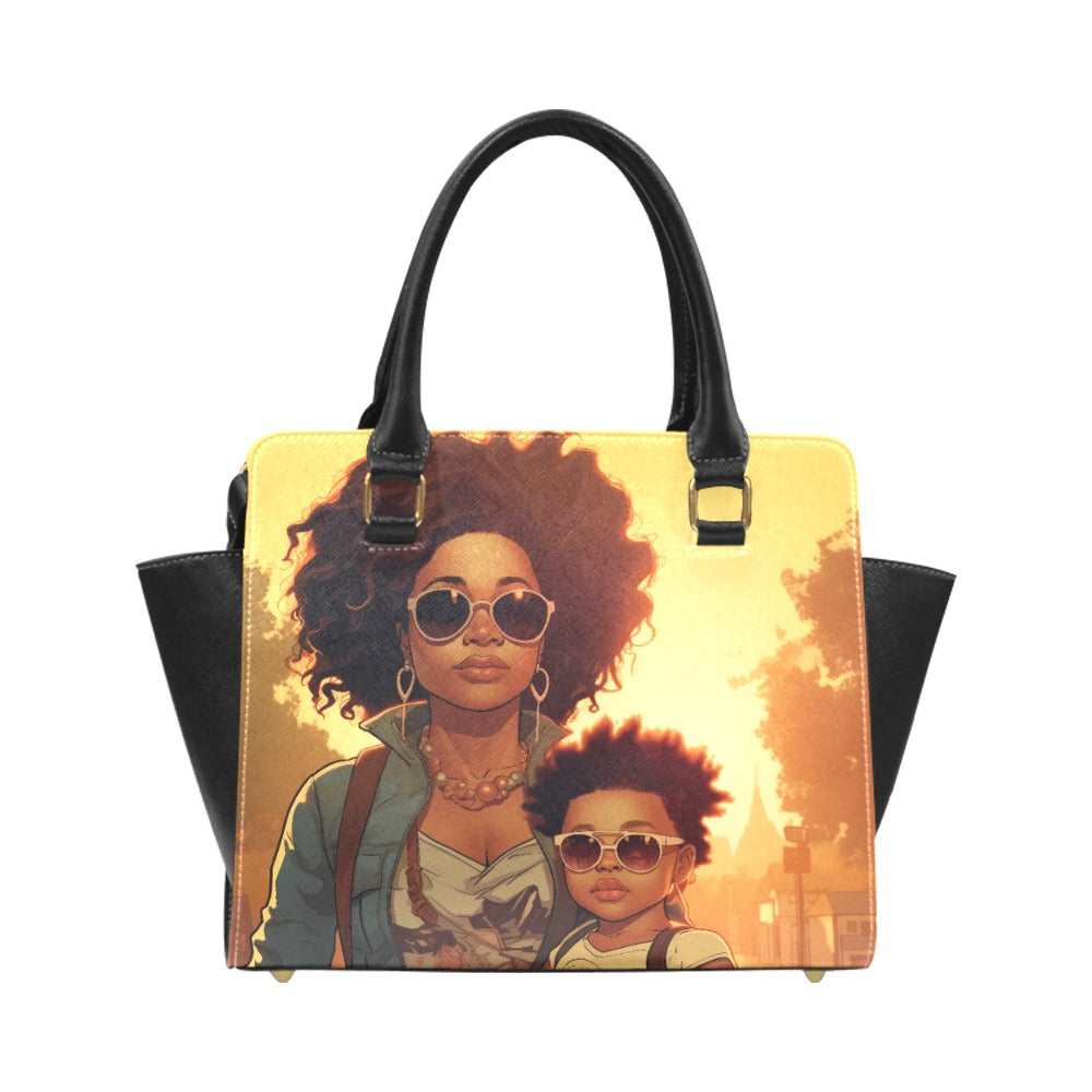 Mom and Son Shoulder Bag
