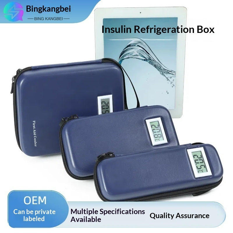 Portable Insulated Travel Bag For Refrigerating Insulin Eco Friendly