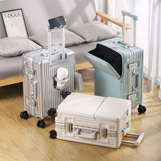 Exceptional Pro Series Hard Sided Flip Top Drop-Resistant Suitcase