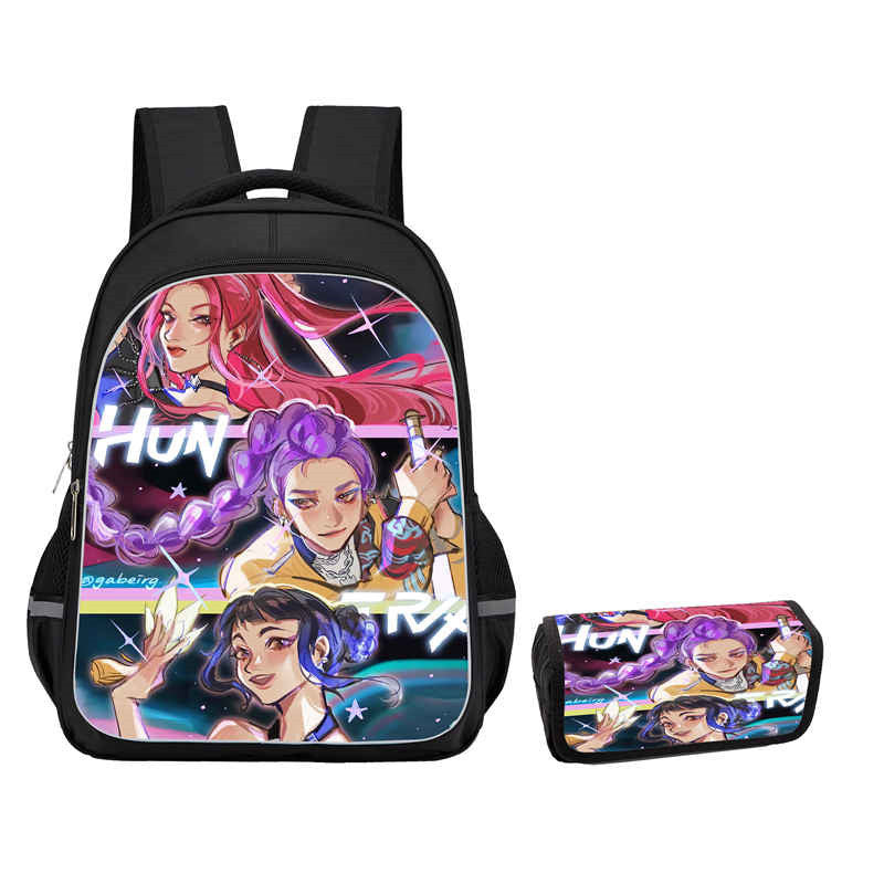 DEMON HUNTER KPOP School Backpack