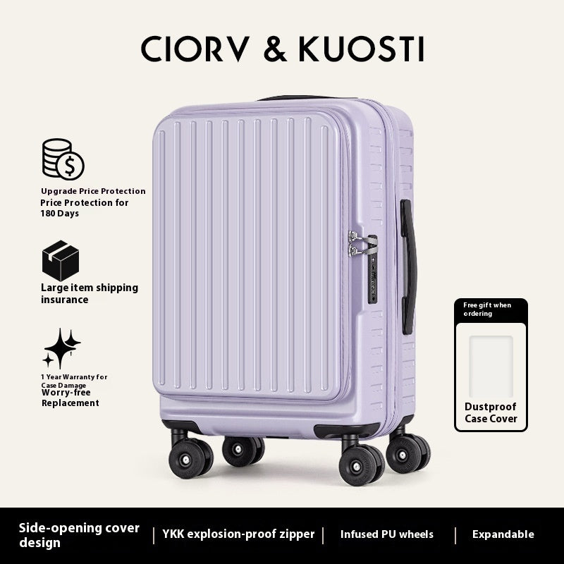 BLP Exceptional C&K 20" CARRY-ON Expandable Hard Sided Side Open Luggage