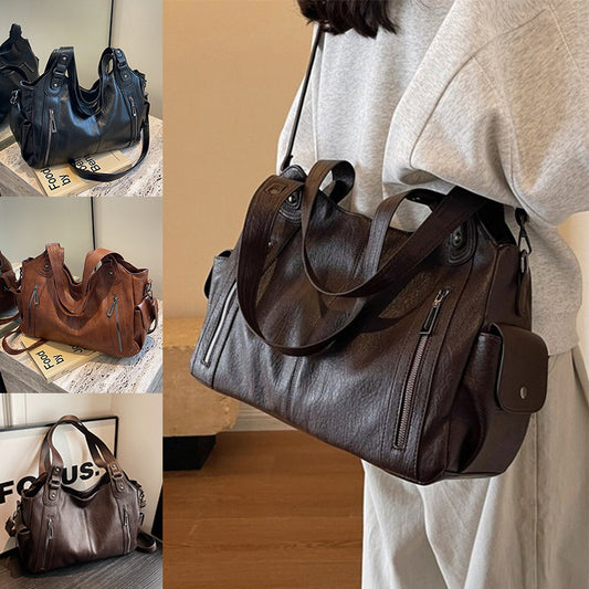 Autumn Winter Zipper Women's Handbag