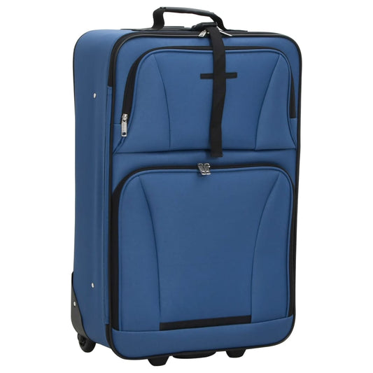 Soft-sided Travelers 5-piece Suitcase Combo