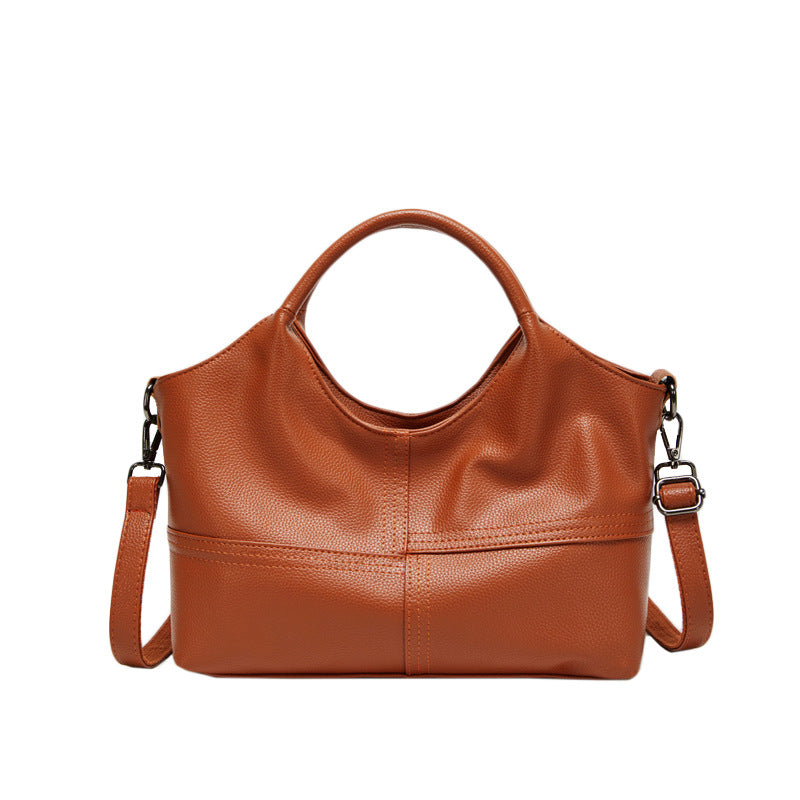 FIGLIA DELLA MADRE Large Capacity Advanced Texture Handbags