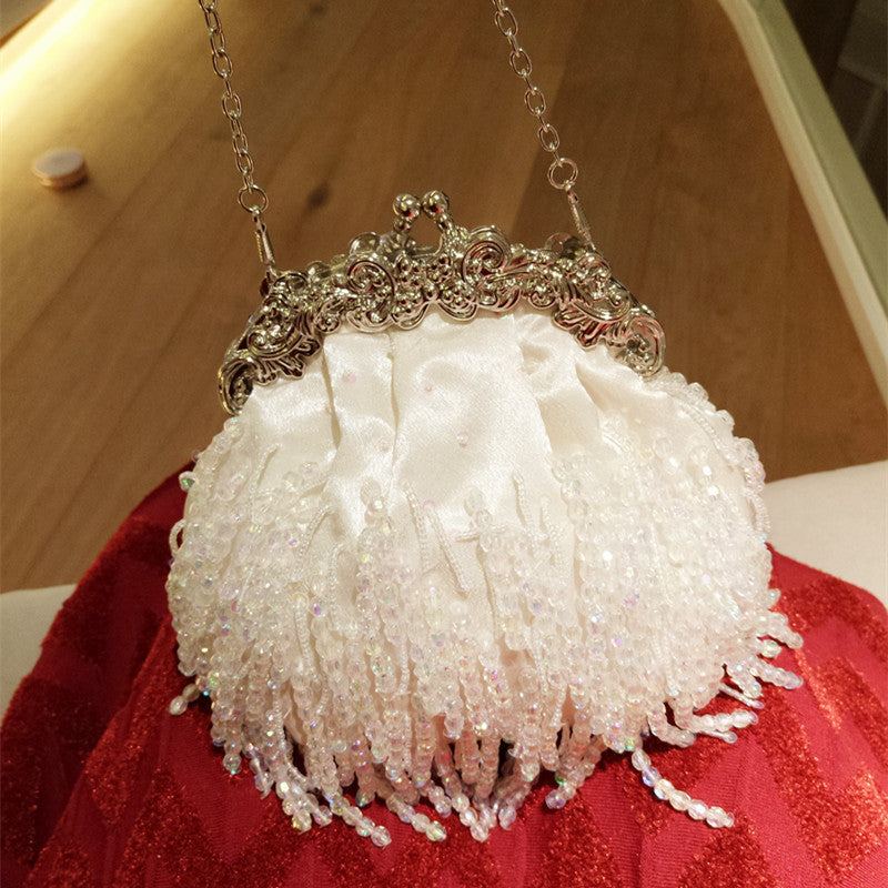 Beaded Embroidered Bridal Bag