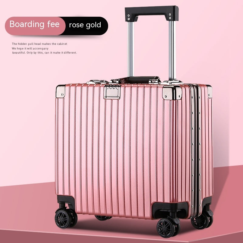 BLP Horizontal Square Aluminum Frame 18" 20" Carry-On Luggage