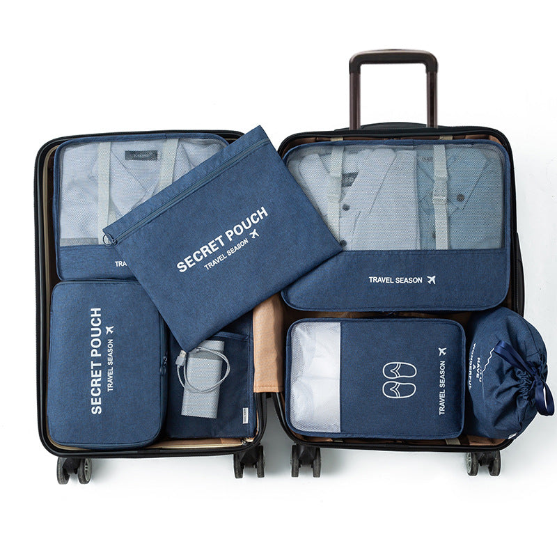 Portable Travel 7-piece packing cube/bags