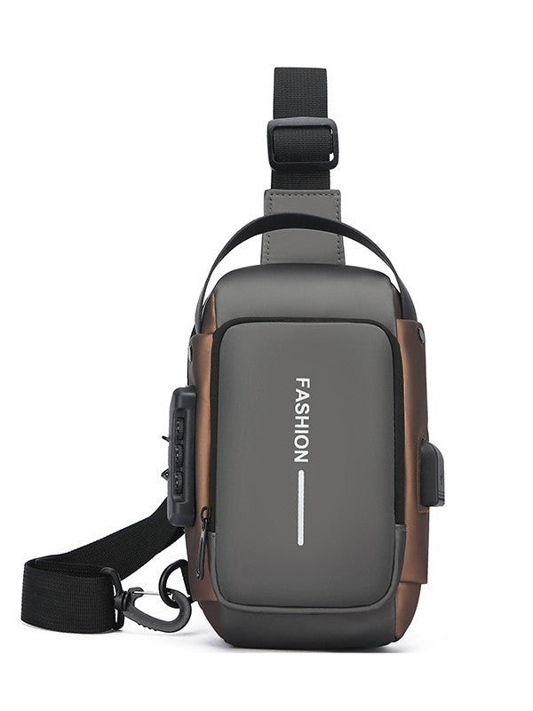 BLP Exceptional Antitheft Crossbody Bag-USB, Waterproof And Abrasion-resistant