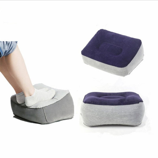 Suny Inflatable Portable Travel Footrest