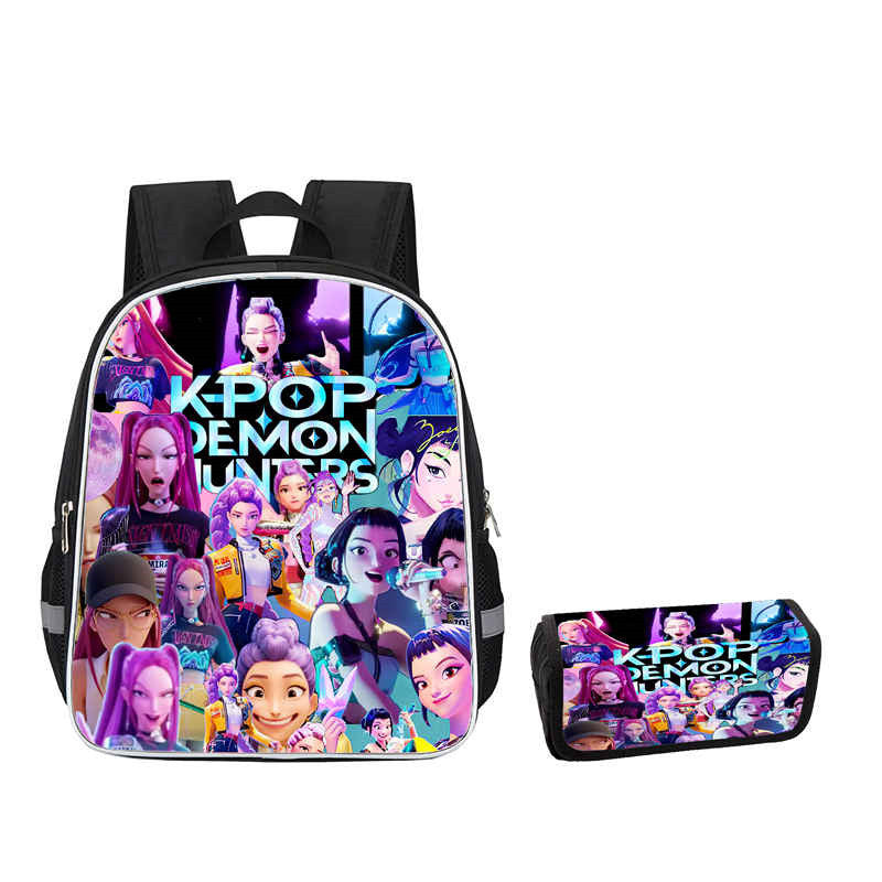 DEMON HUNTER KPOP School Backpack