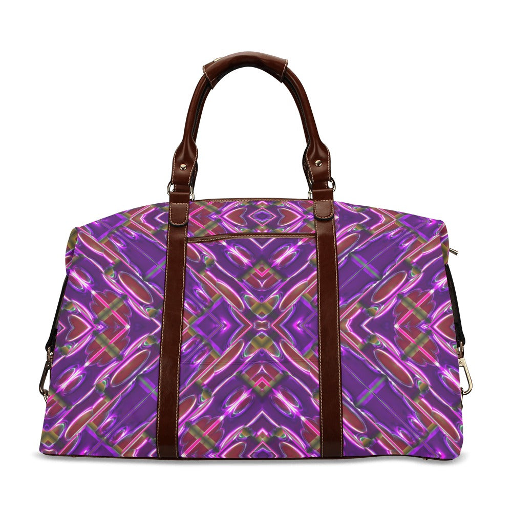 Purple Design Flight Bag