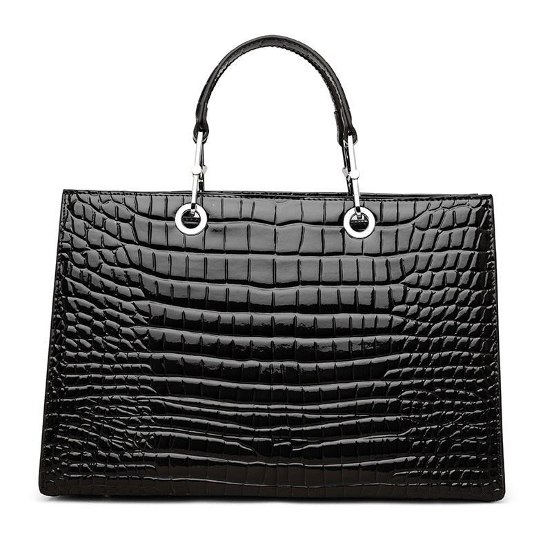 CAT WOMAN Genuine Leather TOTE Handbag