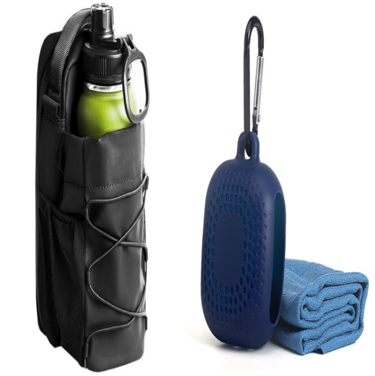 Fitness Gym Bag For Men And Women Sling Bottle With Magnetic Attachment