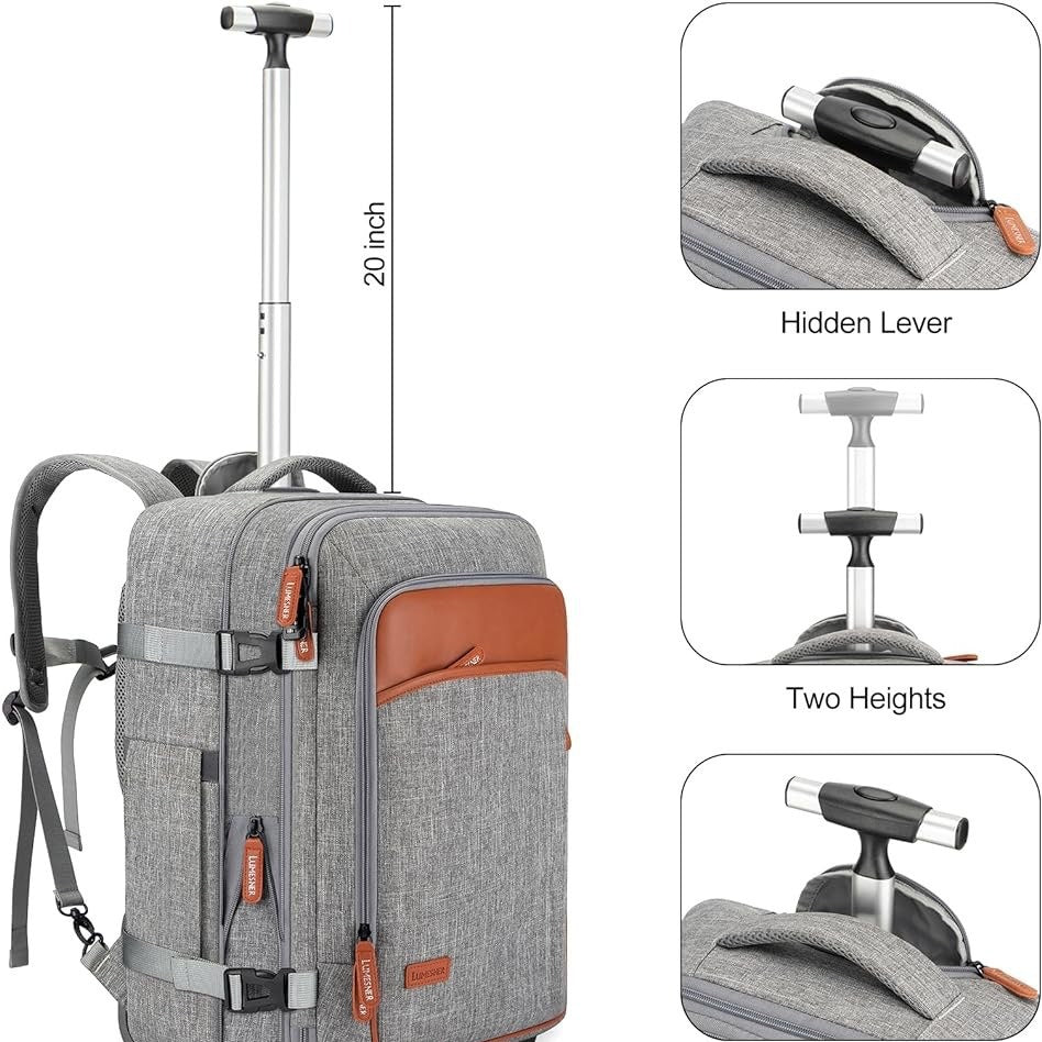 RISING SUN Wheeled TRAVEL Backpack