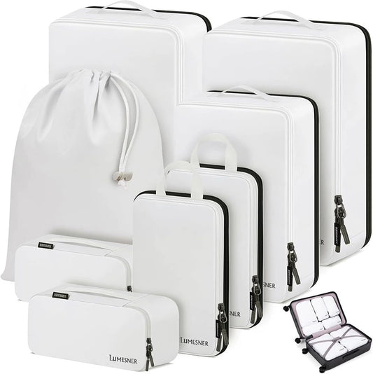 Lumesner Travel Storage Waterproof Packing Cubes