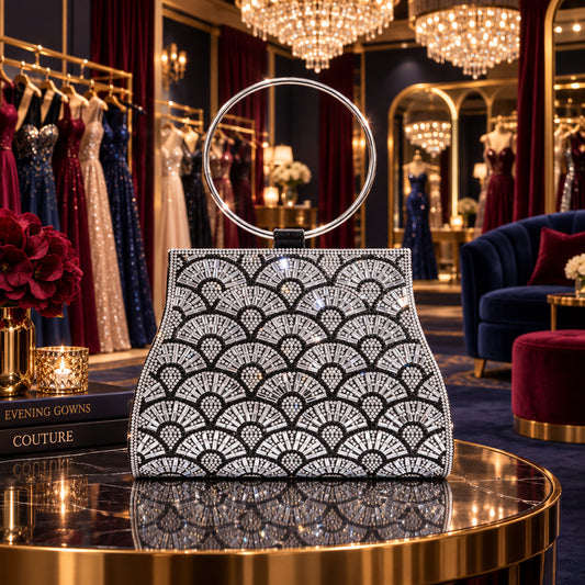 Dinner Bag Inlaid With Diamonds