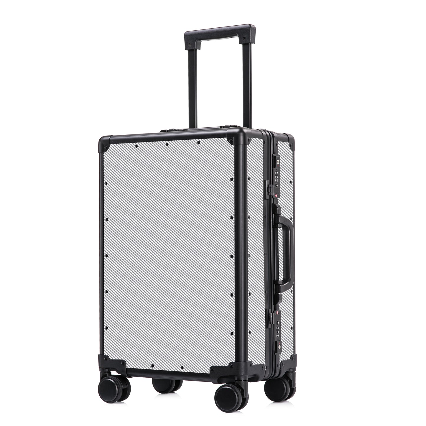 High Performance Carbon-fiber 20" 24" Suitcase With Aluminum Frame