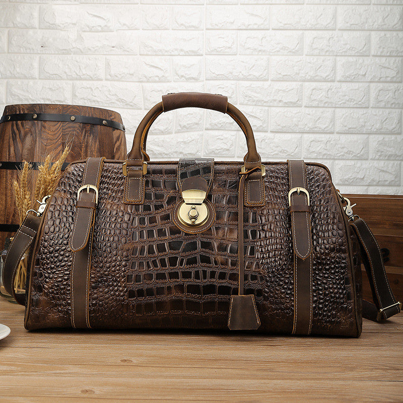 Exceptional Bijoux Genuine Leather Pattern Bag