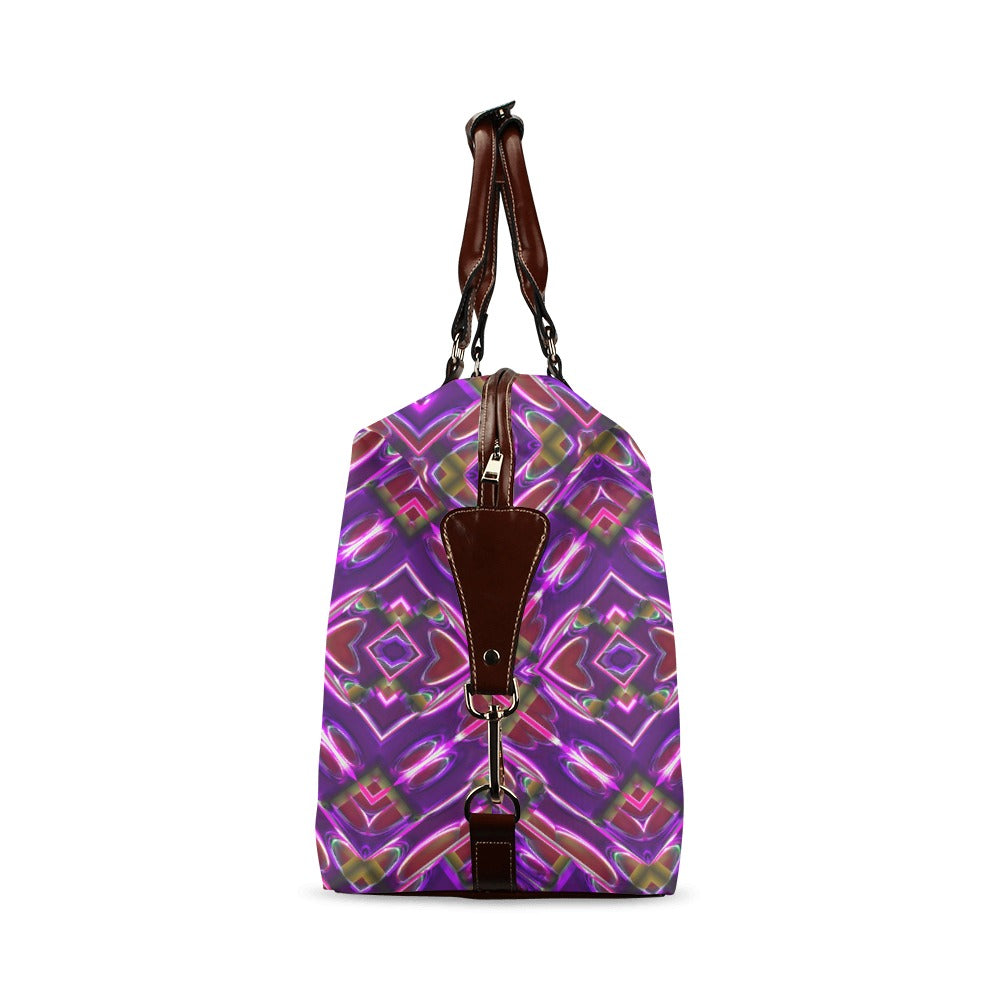 Purple Design Flight Bag