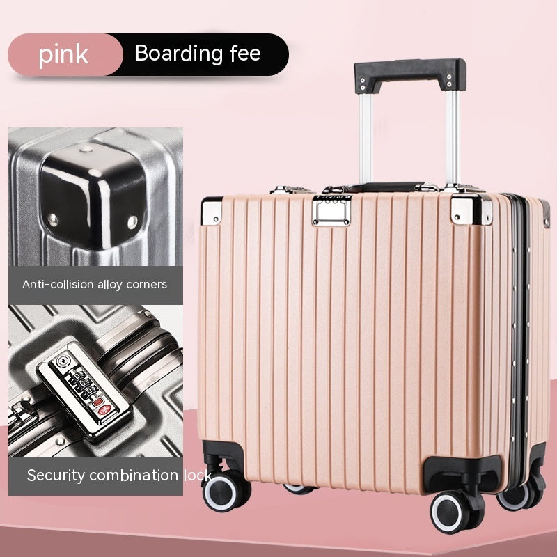 BLP Horizontal Square Aluminum Frame 18" 20" Carry-On Luggage
