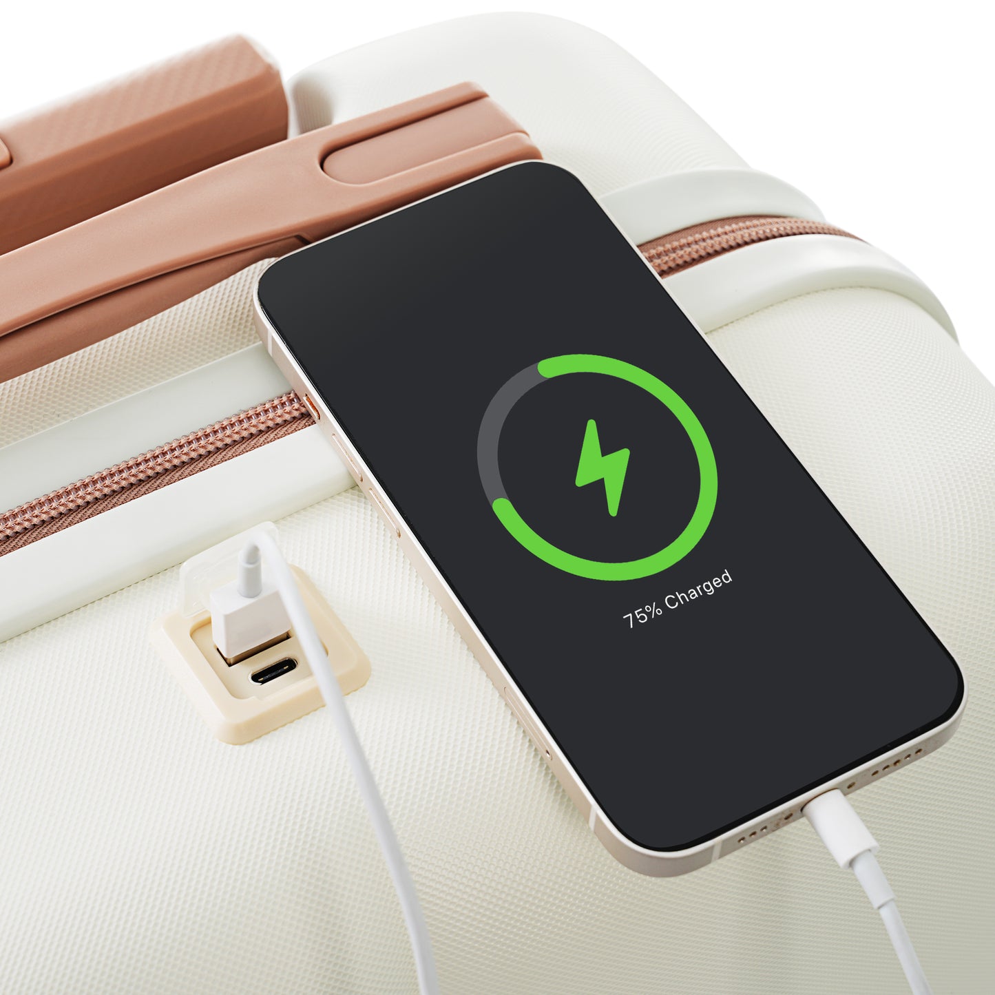 4-piece Suitcase Set With USB Port