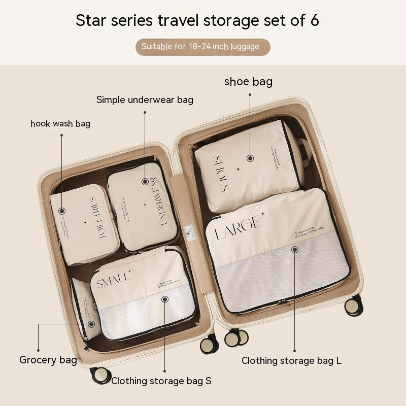 BLP Ultimate Labeled Travel Packing Bags Sets
