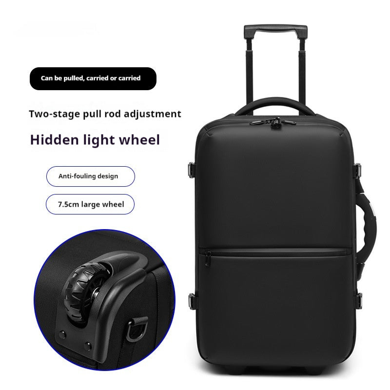 FINANCIAL DISTRICT Executive Travel Backpack on wheels