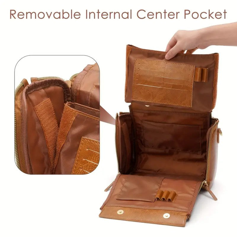 Multi-Purpose Leather Handbag