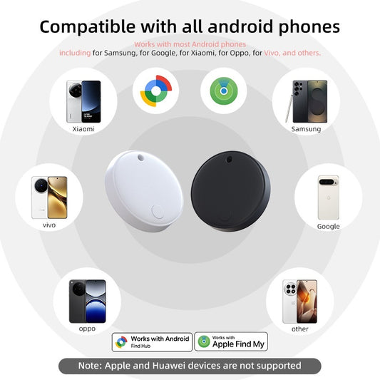 ANDROID New Dual-system Cross-border GPS Tracker With A Round Design