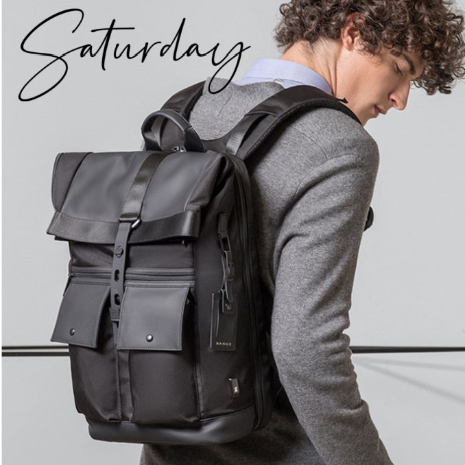BIG BANG Travel Bag Laptop Backpack Anti-theft Waterproof USB Charging