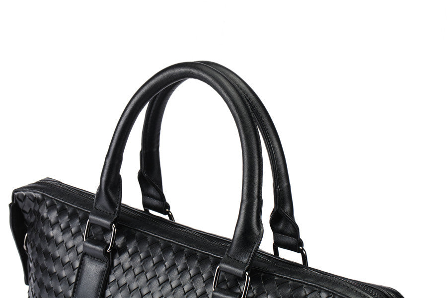 Leather Laptop Briefcase