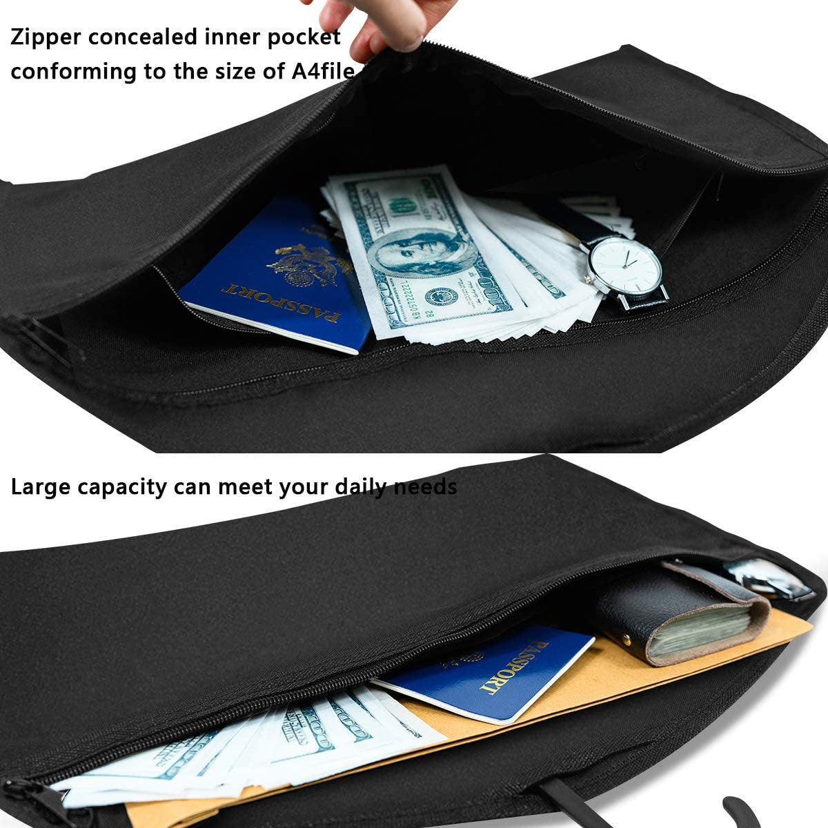 Hidden Storage Travel Safe